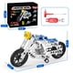 thumbnail image 2 of Bloques de construcción de motocicletas ensamblados de metal para niños, juguete con tuercas y tornillos, modelo mecánico de calle en 3D, 2 of 6
