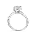 thumbnail image 3 of 2.30CT Diamond (2.00ct center) Engagement Ring 14K White Gold, 3 of 4
