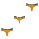 thumbnail image 4 of Minnieouse Tanga femenina Sexy de malla sin costuras, ropa interior con estampado en la espalda, Tanga transpirable, bragas de Yoga, calzoncillos, Type4 NO4, 4 of 6