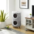 thumbnail image 3 of Sam's Pets Pufak 27" Gray Cat Tree Cylinder, 3 of 5