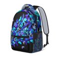 thumbnail image 2 of Romantic Butterfly Themed Waterproof Backpack - Ergonomic Spine Support, Breathable Straps, Artistic Butterfly Illustration for College Students & Commuters, 2 of 3