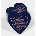 thumbnail image 2 of Inkdotpot Pack Of 100 Real Rose Gold Foil Paper Tags Happy Valentine's Day Valentine Favor Hang Tags, 2 of 6