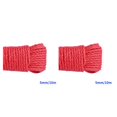 thumbnail image 1 of Langgg Color Hemp Rope Roll Making Tool 100 Cotton rope colorful twine macrame cord string thread Handmade String accessory DIY cord Red 5mm x 10m 2Set, 1 of 6