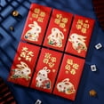 thumbnail image 1 of Baohd Spring Festival cartoon red envelopes with personalized creativity, New Year's red envelopes with cute and exquisite red envelopes, 1 of 5