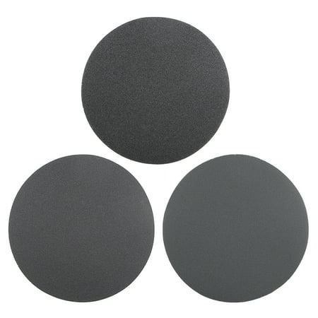 

6-Inch Hook and Loop Sanding Disc Wet/Dry 150/240/400 Grit Assorted 15pcs