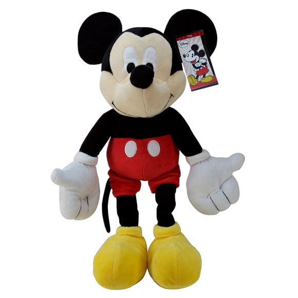 Jay Franco Disney Mickey Mouse Classic Plush Pillow Buddy Microfibra De Poliéster Súper Suave