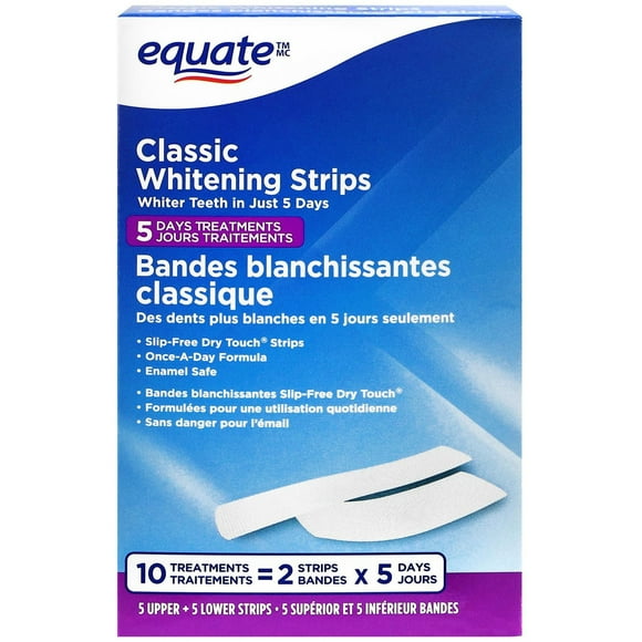 Equate 5 Day Classic Whitening Strips