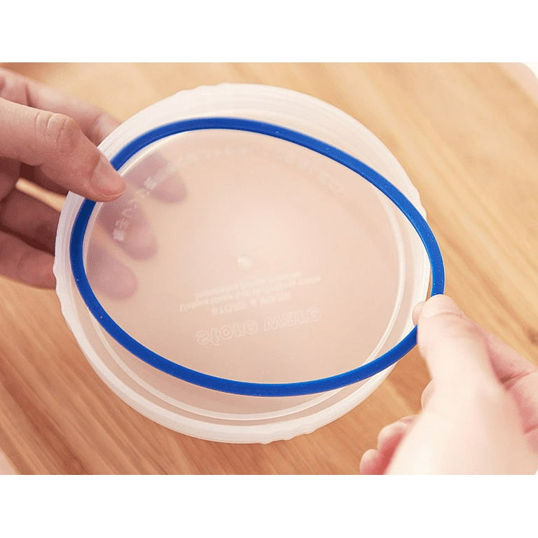 3pcs Wheat Straw Sealed Food Container With Lid, Portable Plastic  Fresh-keeping Bowl Set For Dry Food&vegetables