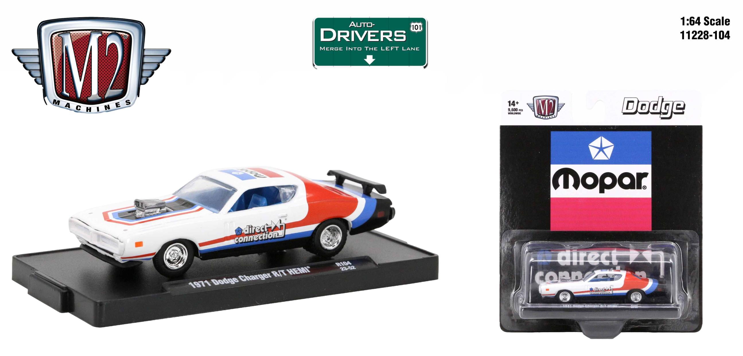 M2 Machines Auto-Drivers 1:64 R99 1971 Dodge Charger R/T 440