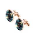 thumbnail image 2 of Motorcycle Stylish Shrit Cufflink Set for Men, Made of Stainless Steel, Perfect for Business and Formal Attire, 2 of 6