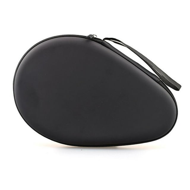 GLFILL 11111 Sac de Tennis de Table Housse Paddle EVA Sac Étanche Sac de Raquette de Tennis de Table Sac de Raquette Rigide Portable Noir 1
