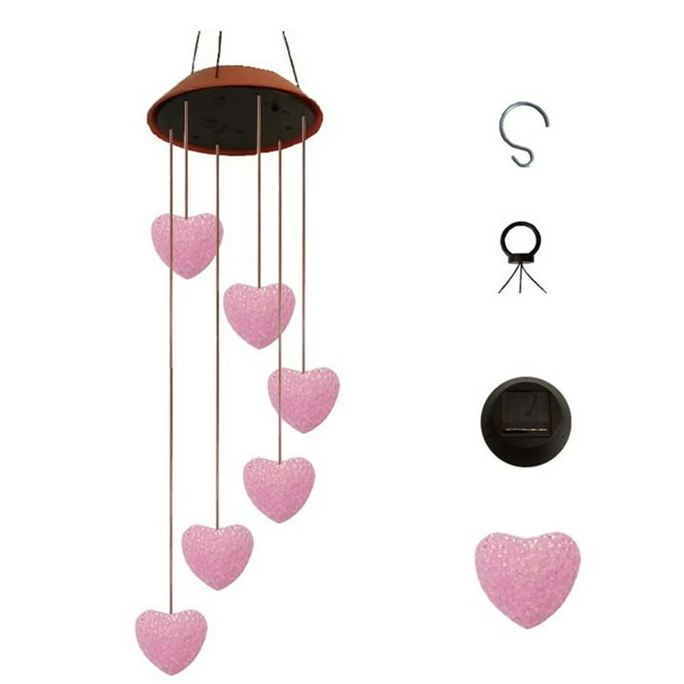 Color Changing Solar Wind Chime Six Balls Mobile Romantic Wind-Bell Outdoor LED Hanging Night Lights for Garden Yard Festival Decor Color Changing Solar Wind Chime Six Balls Mobile Romantic Wind-Bell Outdoor LED Hanging Night Lights for Garden Yard Festival Decor
