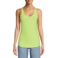 thumbnail image 2 of No Boundaries Juniors Scoop Neck Tank Top 3-Pack, 2 of 5