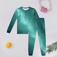 thumbnail image 3 of TZEWGL Long Sleeved Space Star Printed Top Pants Suit Clothes Outfit Sets For Kid Home And Outside Wear For Kids size 2-3T, 3 of 3
