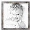 thumbnail image 2 of ArtToFrames 21" x 21" Winter White Barnwood 1.5 Inch Picture Frame, 21x21 inch Brown MDF Poster Frame (WOM-4661), 5 Pack, 2 of 7