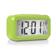 thumbnail image 3 of Table despertador reloj digital Dormitorio Sensor de temperatura Termómetro Termómetro de retroiluminación Calendario Portátil Snooze Relojes Green Speravity EL006195-03B, 3 of 7