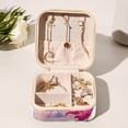 thumbnail image 6 of Rainbow Unicorn Travel Portable Jewelry Organizer Box for Rings, Earrings, Necklaces, Bracelets, and More - Suitable for Girls and Women, 6 of 6