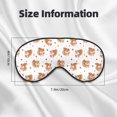 thumbnail image 5 of Xecao Squirrel And Rose for Soft Fluffy Sleeping Blindfold, Nap eye cover tailored for the utmost comfort for girls, women, kids, and adults., 5 of 7