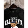 thumbnail image 4 of Style Bear Graphic White Round Neck Short Sleeve Fitted Women T-Shirt, Contains Cotton, Suitable ForCamisetas para mujer, lindas camisetas con estampado gráfico, de manga corta, estilo casual, para ve, 4 of 7