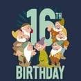 thumbnail image 2 of Men's Snow White and the Seven Dwarfs 16th Birthday Graphic T-Shirt, 2 of 4