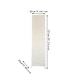 thumbnail image 7 of Bothyi Paper Floor Lamp Shade Floor Lamp Shade for Bedrooms Contemporary Floor Lamp beige yellow, 7 of 7