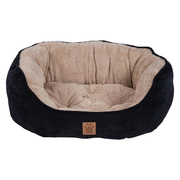 Precision Snoozzy Mod Chic Daydeamer Pet Bed Black