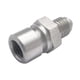 thumbnail image 4 of Adaptador de línea de freno hembra invertida métrica, equipo de acero inoxidable AN4 a M10X1, 4 of 9