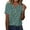 B98 Multicolor womens summer tops clearance under $5, variant on Deals of the Week Wuchoa Summer T Shirts for Womens Clearance Under $5 Dressy Casual Wildflower Graphic Short Sleeve Button V Neck Tshirts Shirts Vacation Outfits 2025 Vacation White Tunic Tops