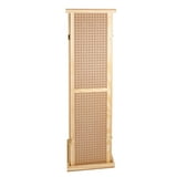 SSWBasics 5'H Rotating Pegboard Display Tower with Base and Top ...