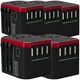 thumbnail image 1 of Adaptadores de Enchufe Universales TravelXpertRed 5Pzas 100-240V 50-60Hz 5V 5.6A EU/UK/USA/ AUS Negro/Rojo., 1 of 2