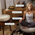thumbnail image 3 of Homedics Drift Sandscape, máquina de movimiento perpetuo, jardín zen, accesorios de meditación, paisaje de arena decorativo, Bluetooth, iOS, Android, por Homedics (16 pulgadas (pequeño), crema), 3 of 5