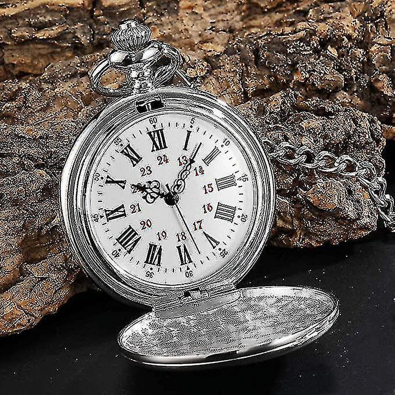 Engraved Pocket Watch To Son I Love You Gifts From A Mom Dad Birthday Gift Fob Watches Chains Walmart