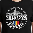 thumbnail image 3 of Cluj Napoca Romania Circle Emblem Travel Souvenir T-Shirt – Vintage Travel Theme – Worldwide Adventure Lovers, 3 of 6