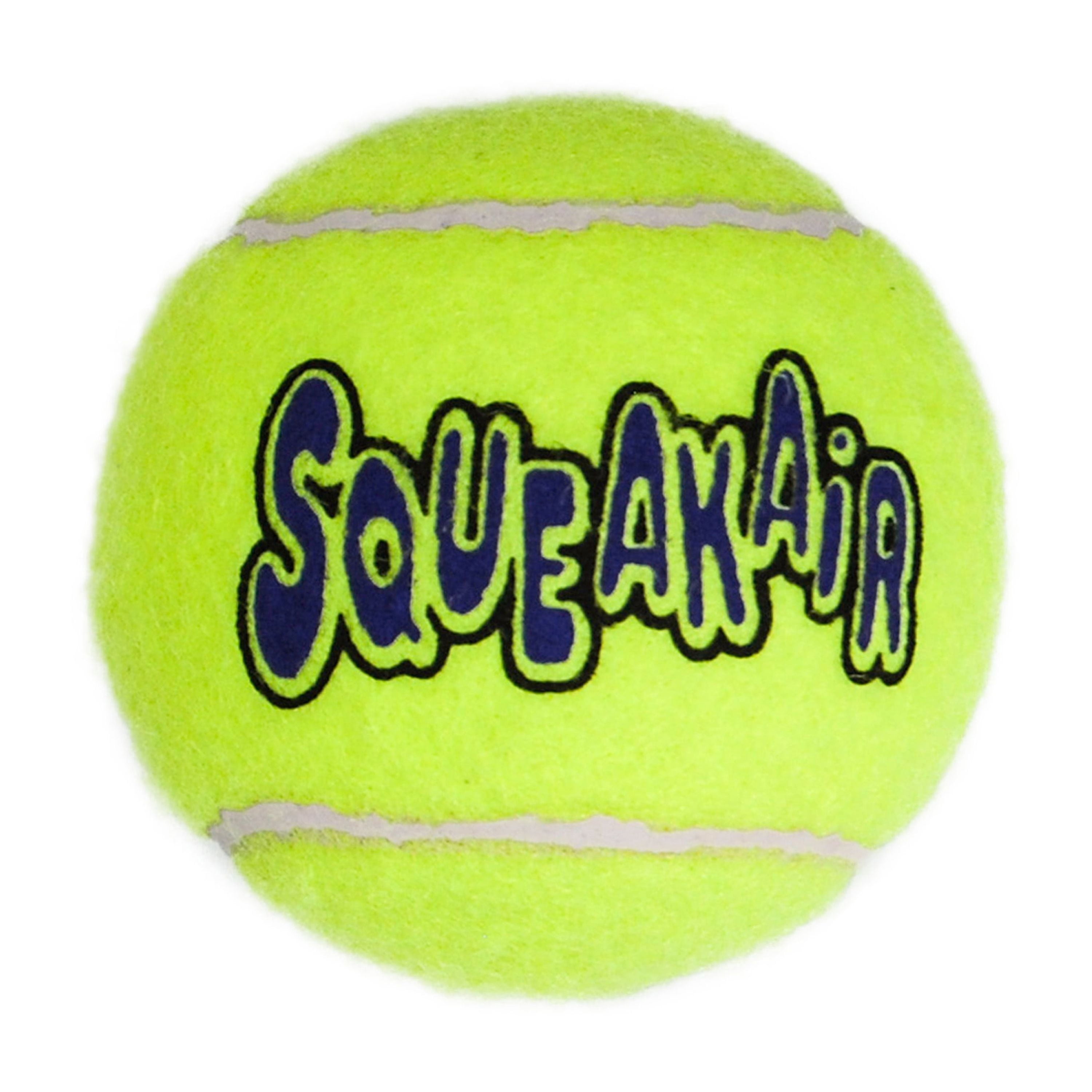 KONG® SqueakAir Tennis Balls Fetch Dog Toy with Squeaker, Large, 2 Count