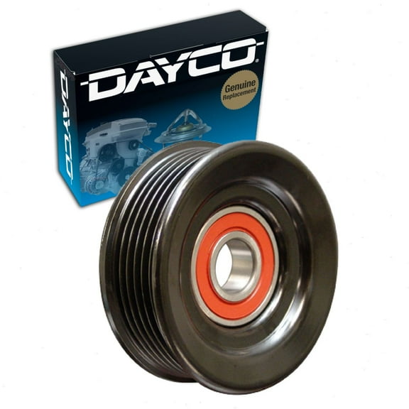 Dayco Drive Belt Tensioner Pulley compatible with GMC Sierra 2500 HD 6.0L 6.6L V8 2002-2016