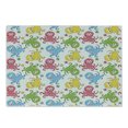 thumbnail image 1 of Octopus Cutting Board, Cheerful Chipper Animals in the Ocean with Starfishes Nautical Cartoon, Decorative Tempered Glass Cutting and Serving Board, Small Size, Multicolor, by Ambesonne, 1 of 1