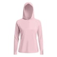 thumbnail image 4 of Hoodies for Women UPF 50+ Sun Protection Long Sleeve Shirt Lightweight Quickly Dry Workout Yoga Hiking Outdoor Top with Pockets, 4 of 9