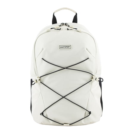 Eastsport Unisex Ascend Athleisure 18.5" Bungee Backpack, Pelican