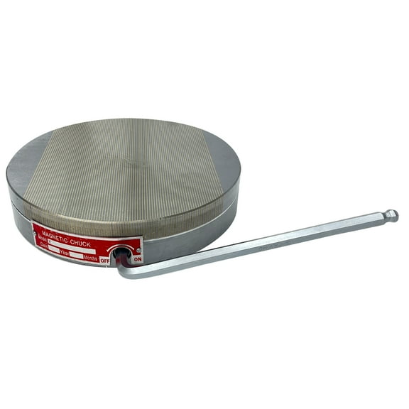 Techtongda Fine Pole Permanent Round Magnetic Chuck Grinding Machine Grinder Suction Cup 250mm