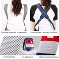 thumbnail image 5 of Bolsa para Transportar Perros, Mochila para Perros, Mochila de Transporte, Mochila para Transportar Mascotas, para Caminar, Senderismo, Ciclismo y Motocicleta, Soporta hasta 10 kg Rojo Verde Cocina, Decoración y Otros, 5 of 5
