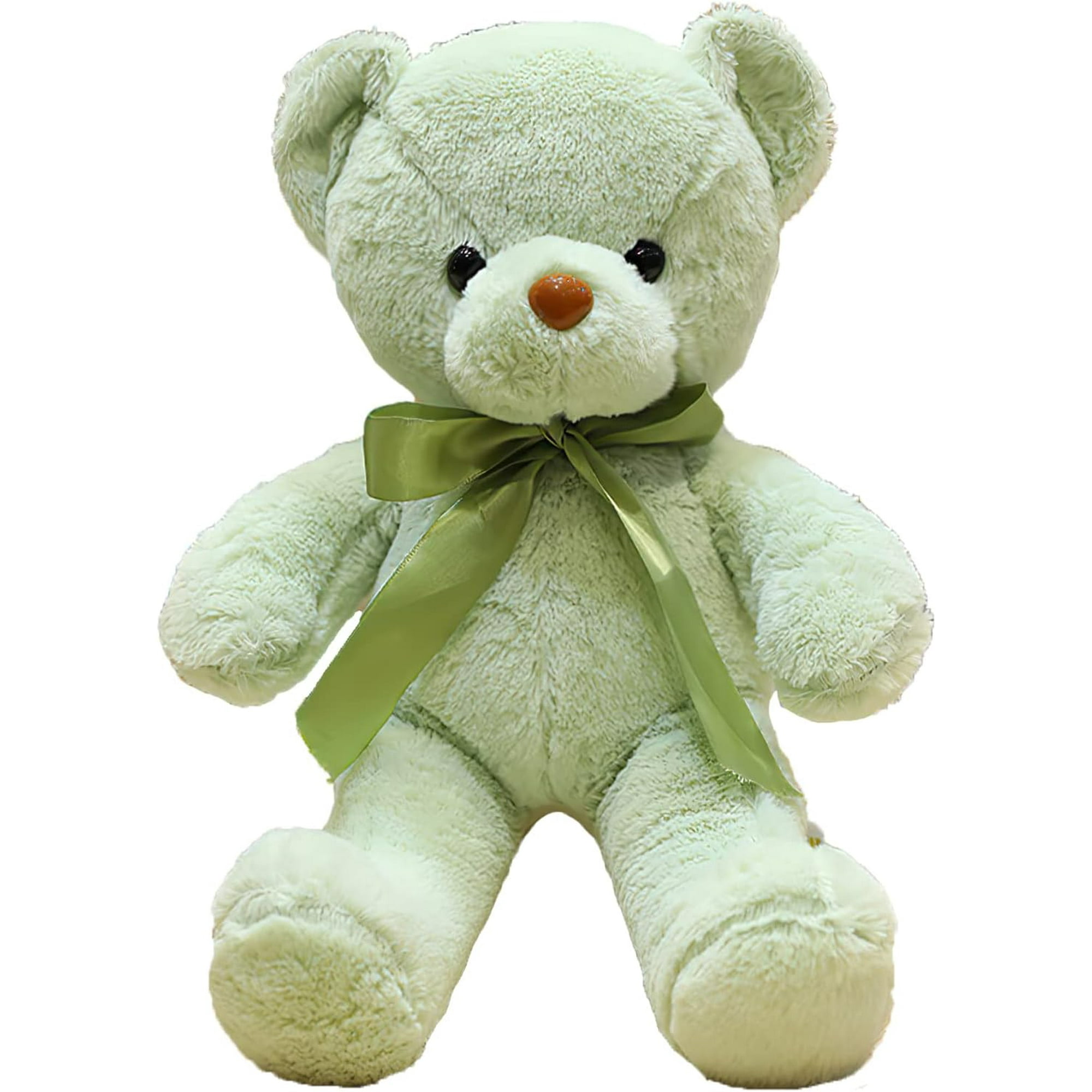 Green stuffed bear sales