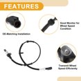 thumbnail image 4 of Unique Bargains ABS Wheel Speed Sensor No.F8AZ2C204AB Front Left Rigth ABS Sensor Anti-lock Braking System Sensor for Ford Crown Victoria 1998-2002, 4 of 7