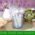 thumbnail image 2 of Disposable Cutlery 100pcs - Plastic Cutlery Plastic Forks, 2 of 5