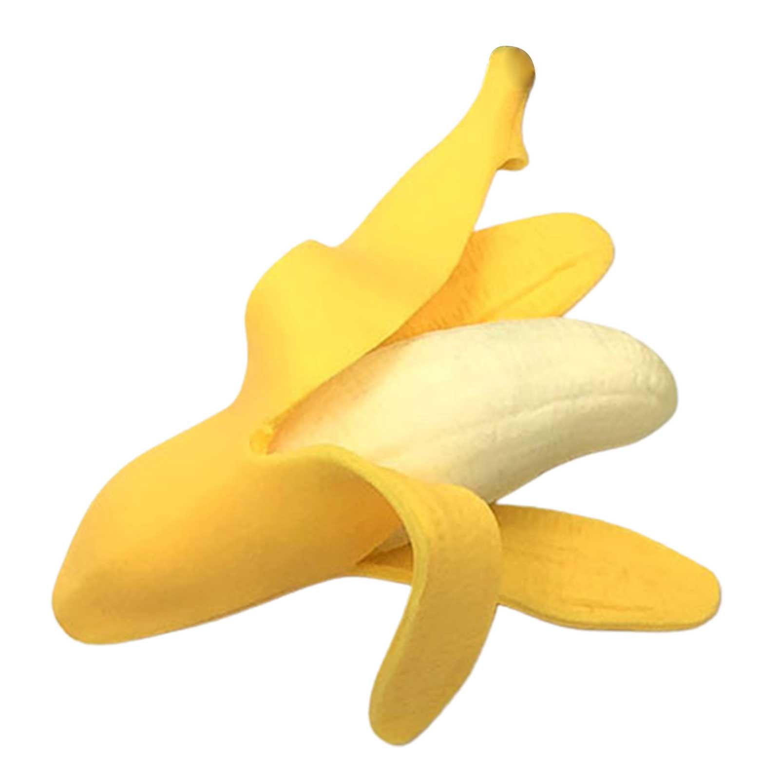 New Simulation Simple Fruit Whole Banana Pillow Large Expression