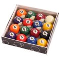thumbnail image 1 of Full Size UK Regulation 16 Spots and Stripes Pool Ball Set 2", 1 of 5
