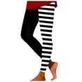 thumbnail image 2 of COMVALUE Women's and Plus Size Oh So Soft Knee & Full Length Leggings | Lots of Prints Black Size S, 2 of 7