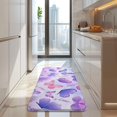 thumbnail image 4 of Purple Butterfly Lavender Pattern Kitchen Rug Mat,Kitchen Runner Rugs Non Skid Washable,Decorative Kitchen Floor Mats for Kitchen,Sink,Laundry,17"x47.2", 4 of 7