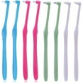 thumbnail image 1 of 8 PCS Orthodontic Toothbrushes, Interdental Brush Gum Toothbrush Soft Teeth Brushes Dental Tuft Toothbrush Compact Interspace Brush Braces Wisdom Toothbrush, 1 of 7