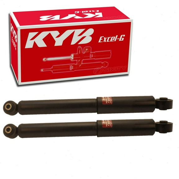2 pc Rear Shock Absorbers compatible with Toyota Highlander 2014-2018