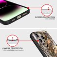 thumbnail image 3 of CoverON Design For Apple iPhone 15 Pro Phone Case, Flexible Rubber Slim TPU Cover, Fall Camouflage, 3 of 7